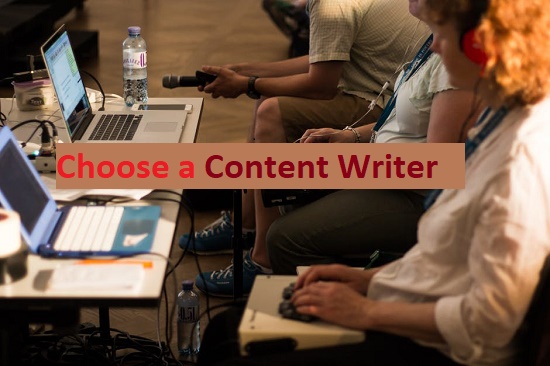 Choose a perfect content writer India