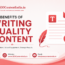 Key Benefits of Writing Quality Content