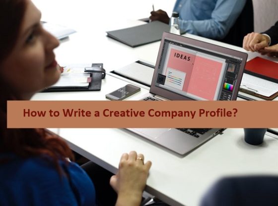 tips to write creative company profile