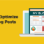 How to improve ranking of uploaded blogs
