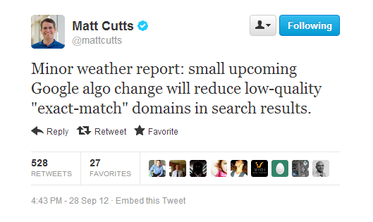 EMD by Matt Cutts