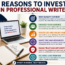 Reasons to Invest in Professional Writers