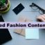 THOROUGHNESS OF FASHION CONTENTS TO DEFINE THE BRANDS