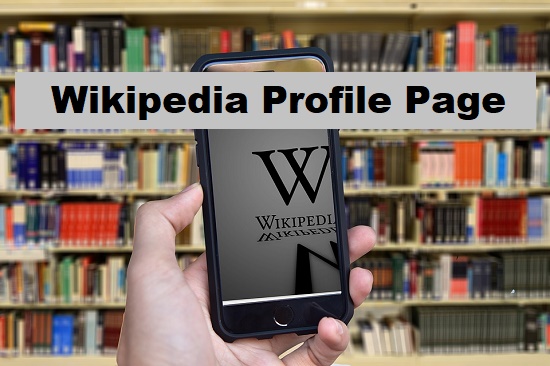 create business wikipedia profile page