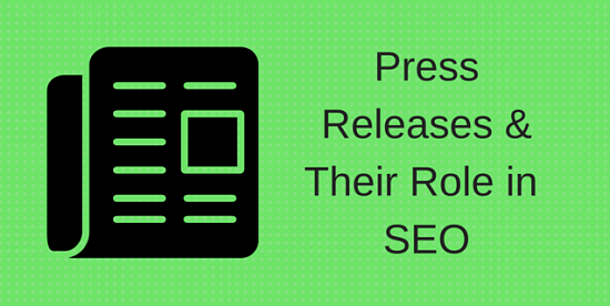 Importance of press releases in SEO