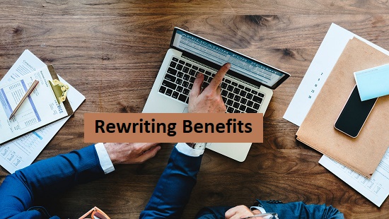 Website Content Rewriting Benefits for SEO