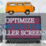 Optimize Content for mobiles