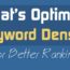 What's the Right Keyword Density for SEO Purpose