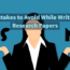 10 Most Common Research Paper Writing Mistakes to Avoid