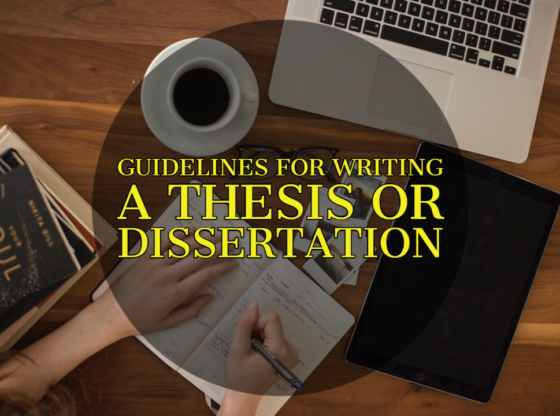 bu dissertation guidelines