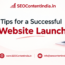 Tips for a Successful Website Launch