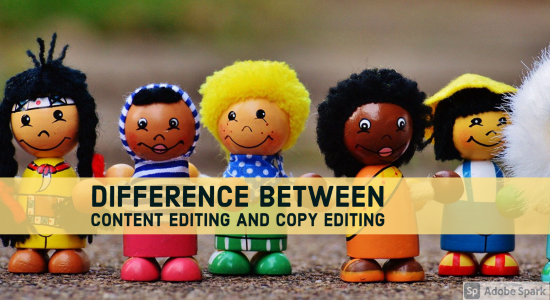 Difference between Content Editing and Copy Editing