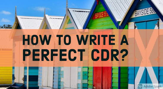 How to Write a Perfect CDR