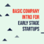 Write a Basic Company Bio for New Companies
