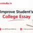 Improve Student’s College Essay