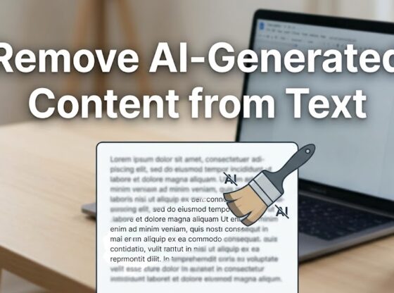 Remove AI-Generated Content from Text