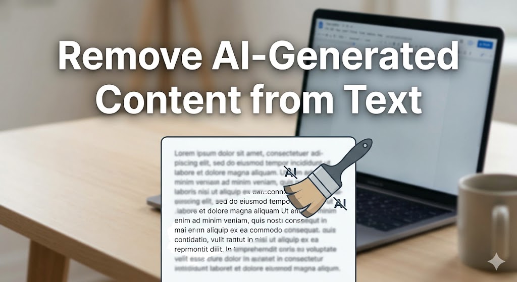 Remove AI-Generated Content from Text